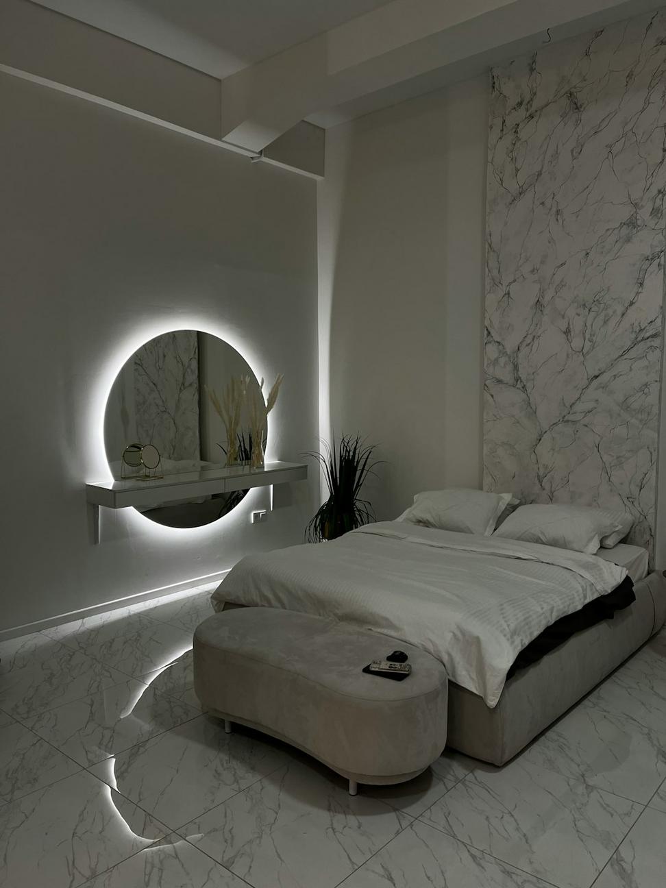 Boutique hotel room interior