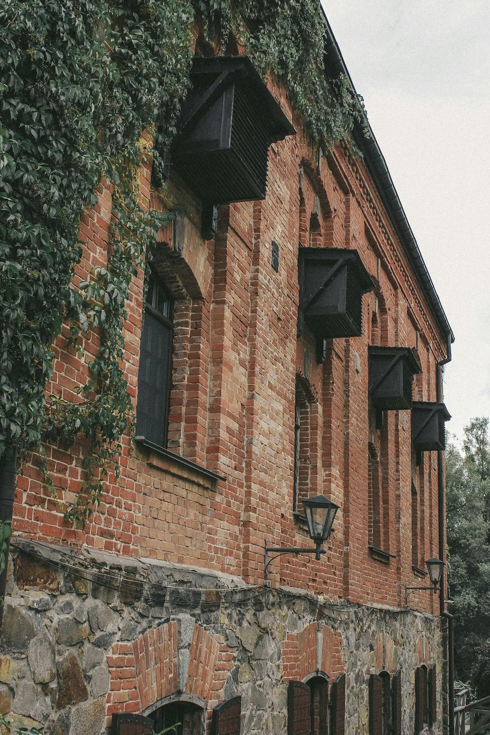Historic winery building